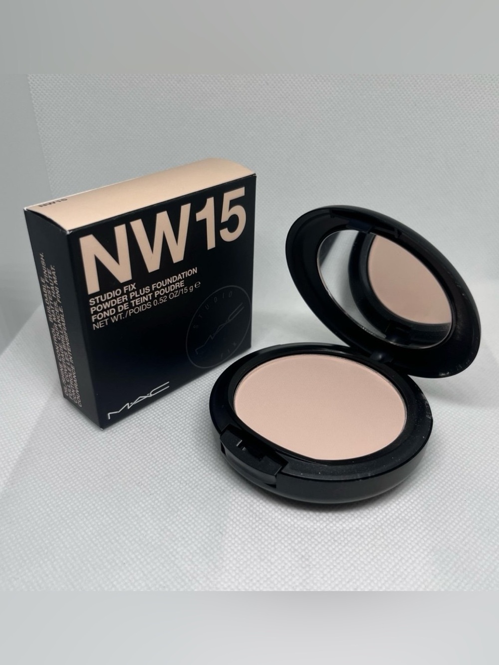 New NW15 MAC Cosmetics Studio Fix Powder Plus Foundation old version